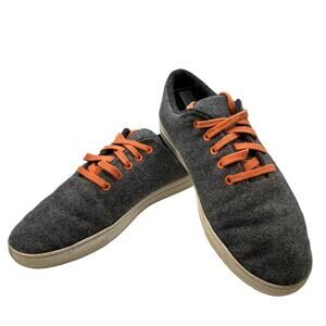 Baabuk Merino Wool Skater Style Casual Sneaker Shoe Gray Black 8 US 41 EUR